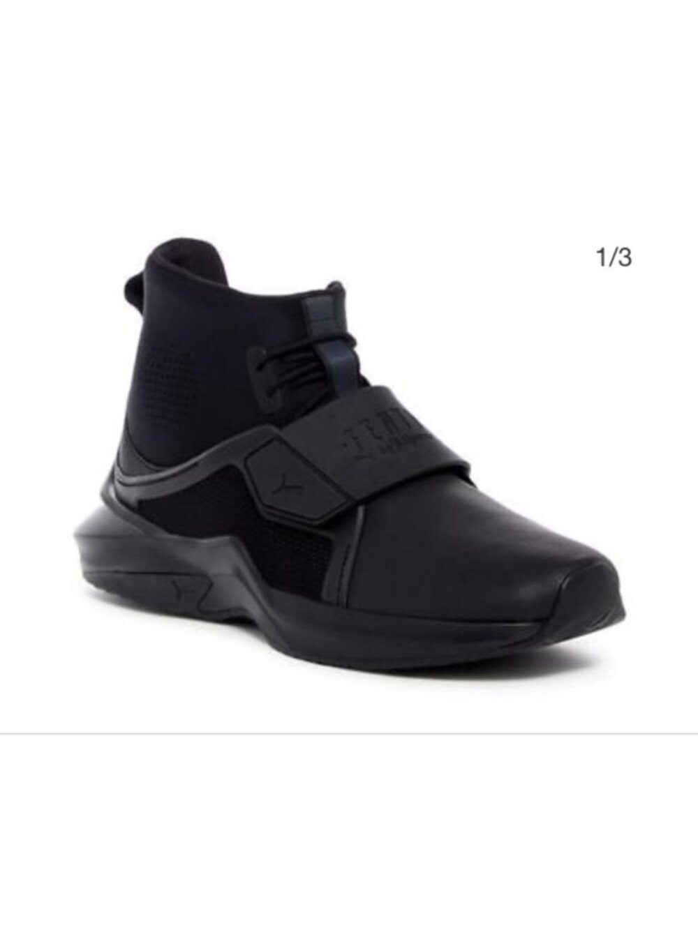 Puma Fenty By Rihanna Ignite Trainer Sneakers Womens 8 Black - Picture 3 of 16